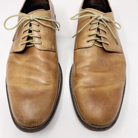 Cole Haan Mens 10.5 Brown Nike Air Williams Derby Round Toe Dress Shoes Lace Up - Picture 8 of 16